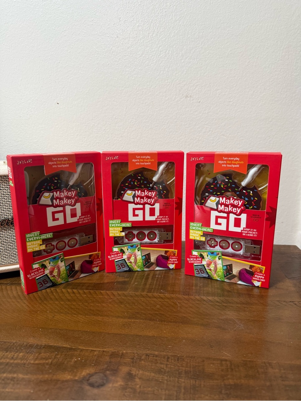 3 JoyLabz Makey Makey GO - Portable STEM Invention Kit for Kids & Adults